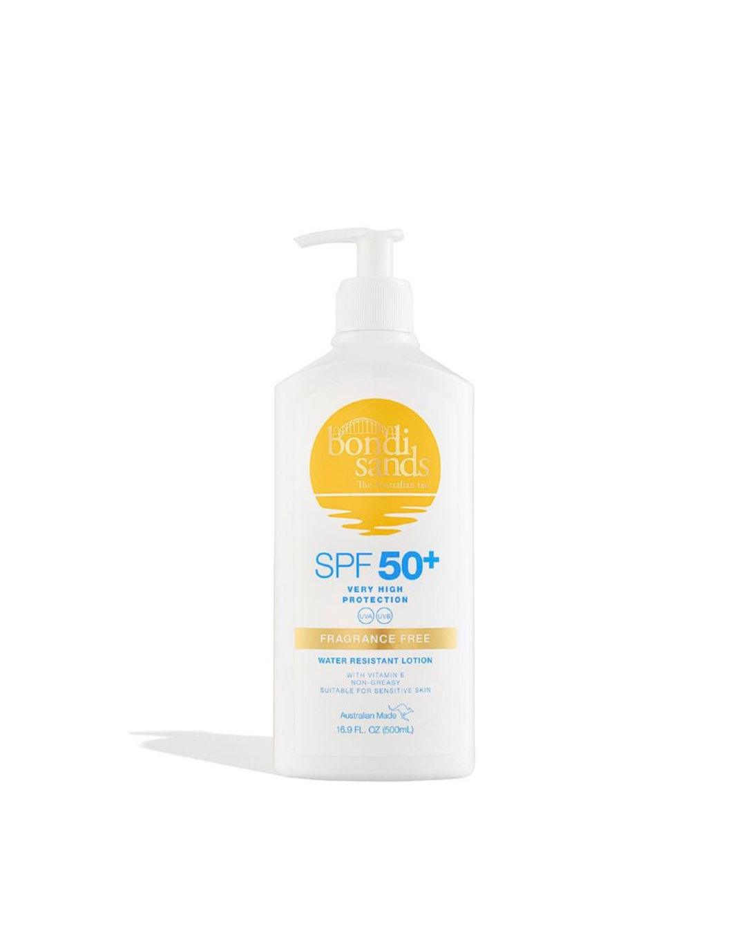 BondiSands SPF 50+ Fragrance Free Sunscreen Lotion Pump (500ml)