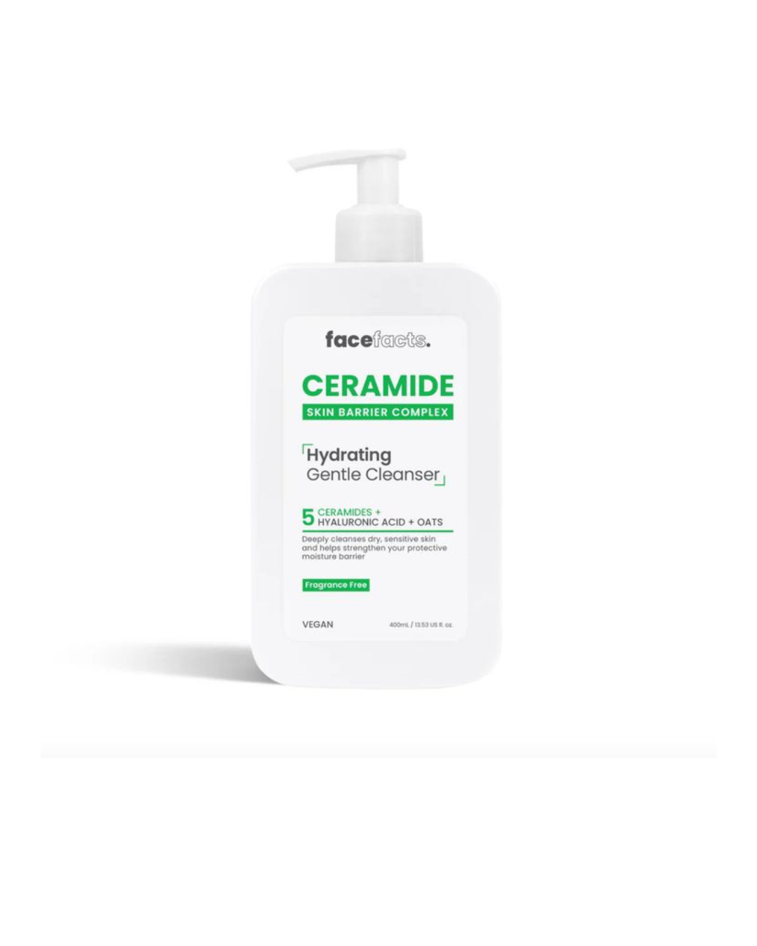 Face Facts Ceramide Hydrating Gentle Cleanser (400ml)