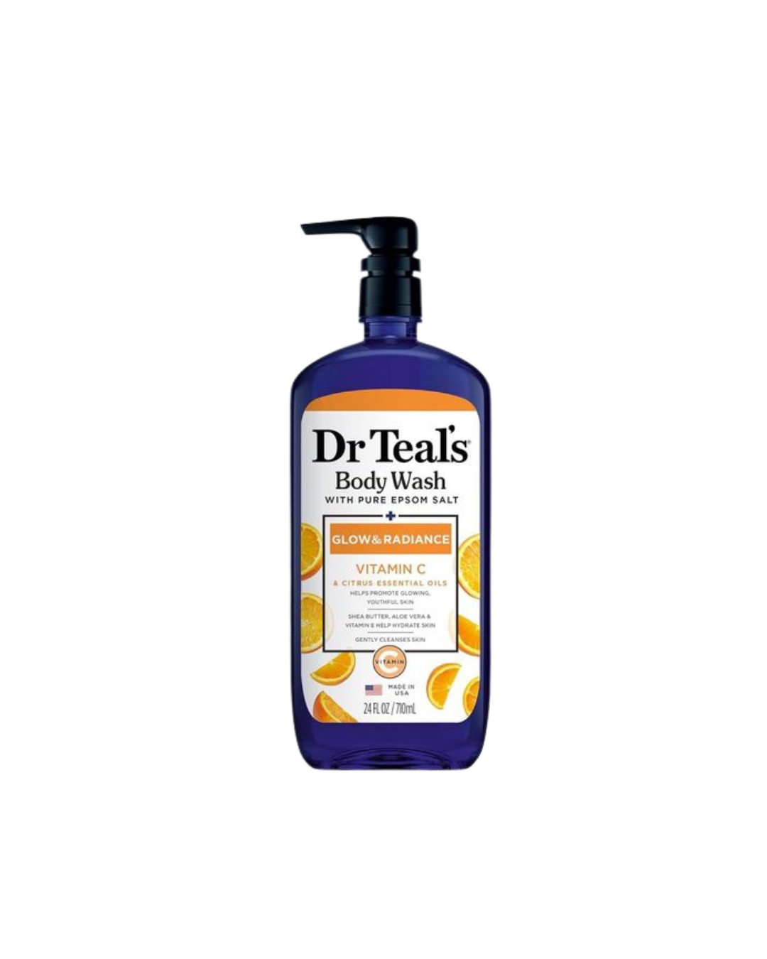 Dr Teals Glow & Radiance Body Wash with Vitamin C & Essential Oils