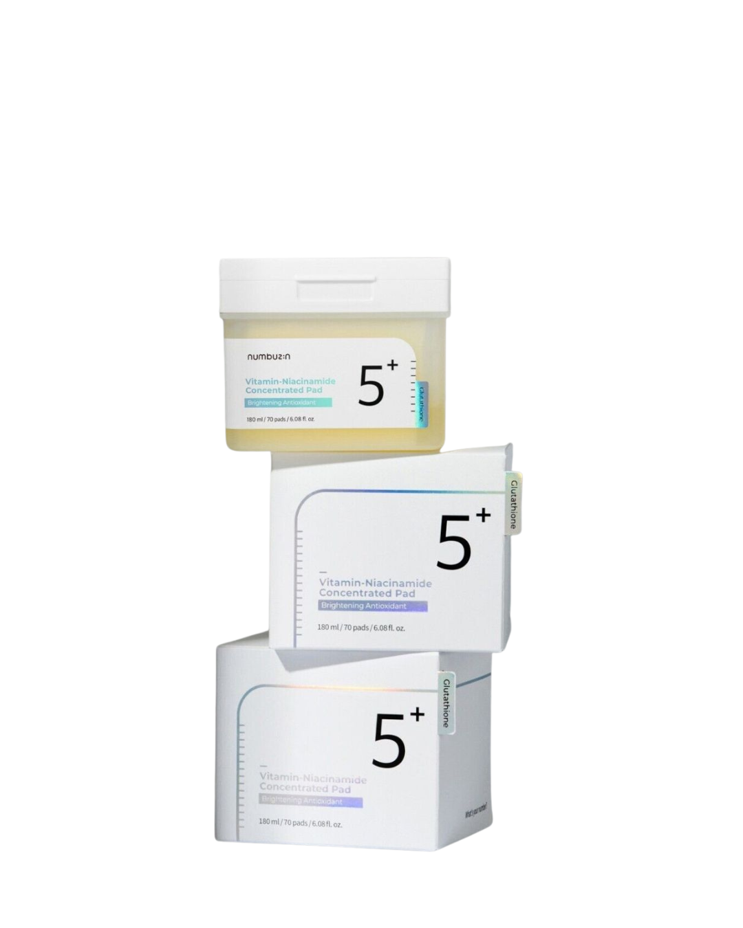 Numbuzin No.5 Vitamin-Niacinamide Concentrated Toner Pad