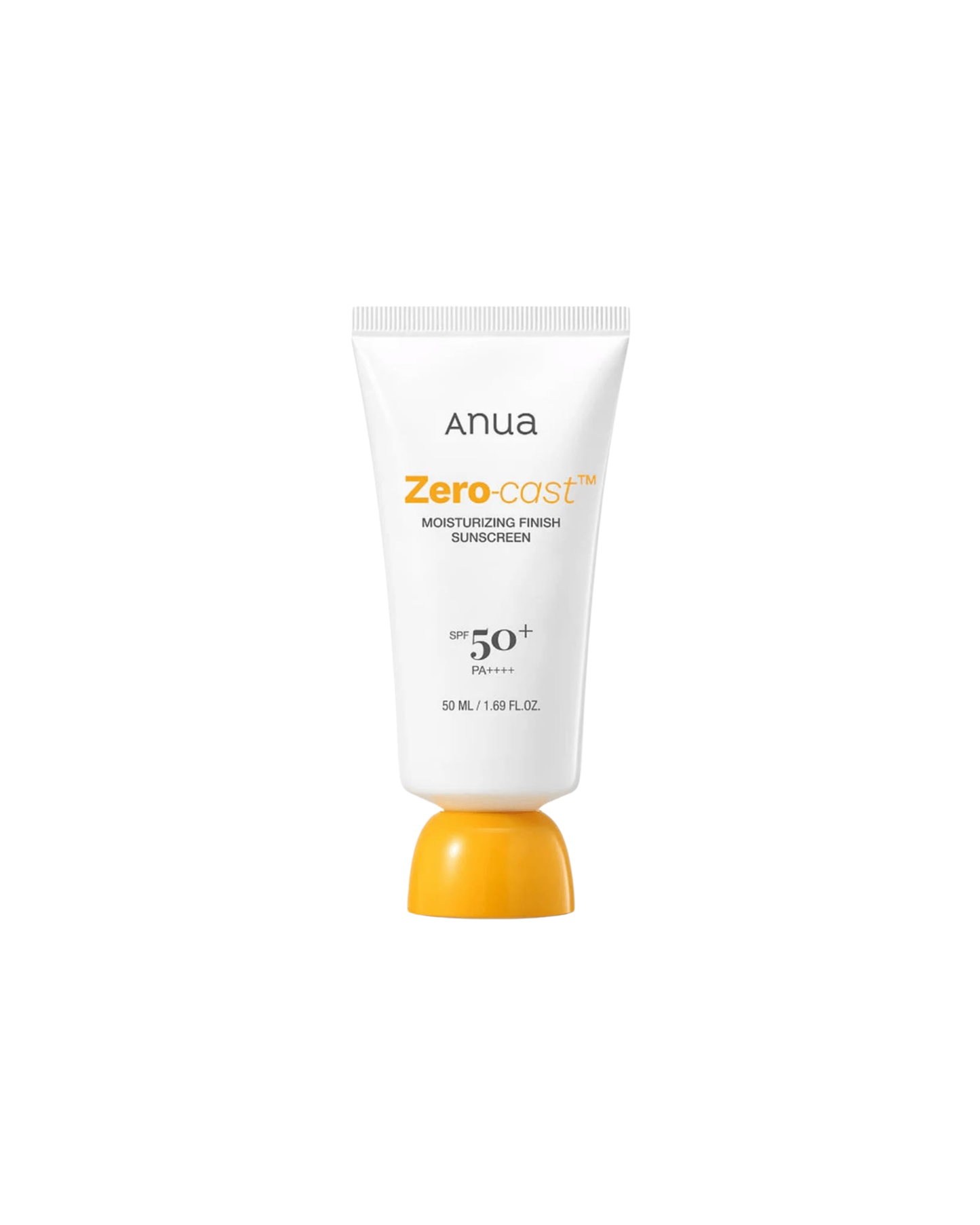 Anua Zero-Cast™ Moisturizing Finish Sunscreen SPF 50