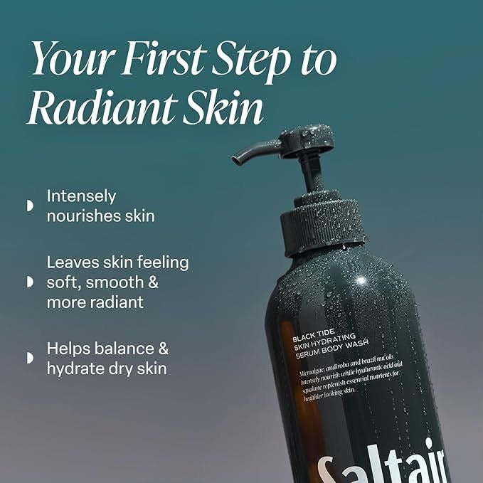 Saltair Black Tide Skin Hydrating Serum Body Wash