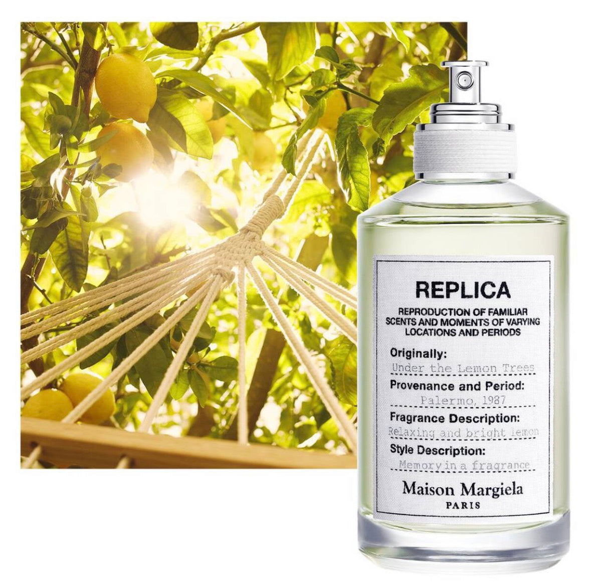 Maison Margiela Replica Under the Lemon Trees Eau De Toilette (100ml)