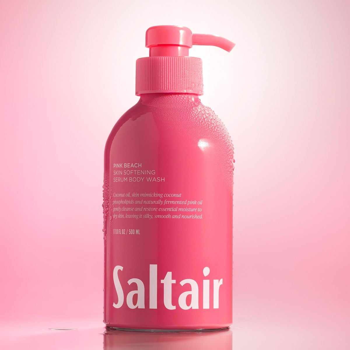 Saltair Pink Beach Skin Softening Serum Body Wash