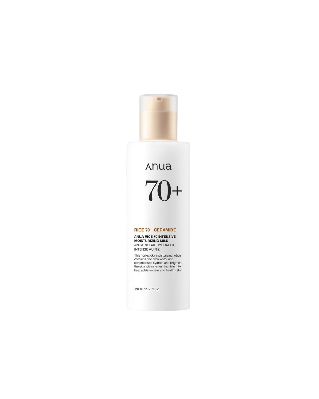 Anua Rice 70 Intensive Moisturizing Milk