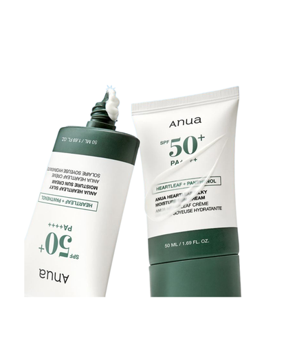 Anua Heartleaf Silky Moisture Mild Sunscreen