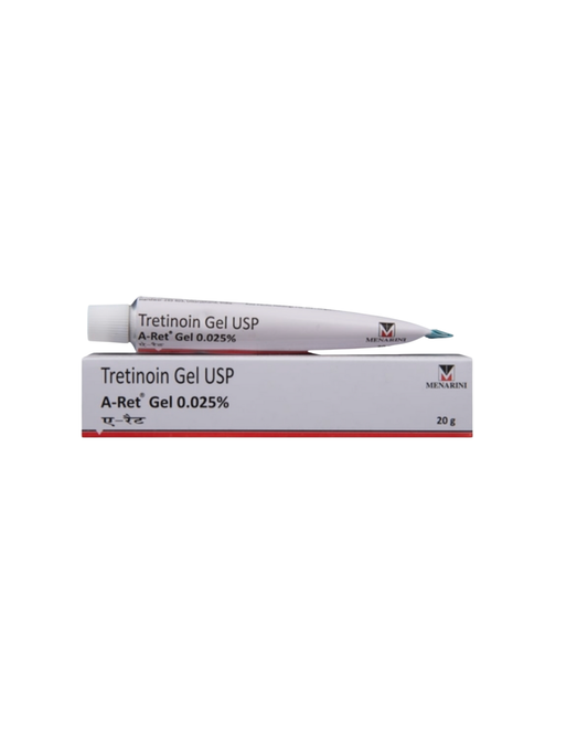 Menarini A-Ret 0.25% Tretinoin Gel