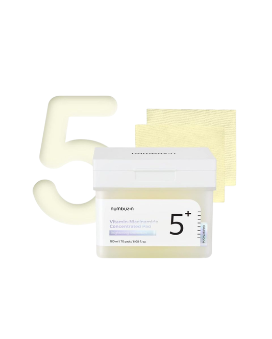 Numbuzin No.5 Vitamin-Niacinamide Concentrated Toner Pad