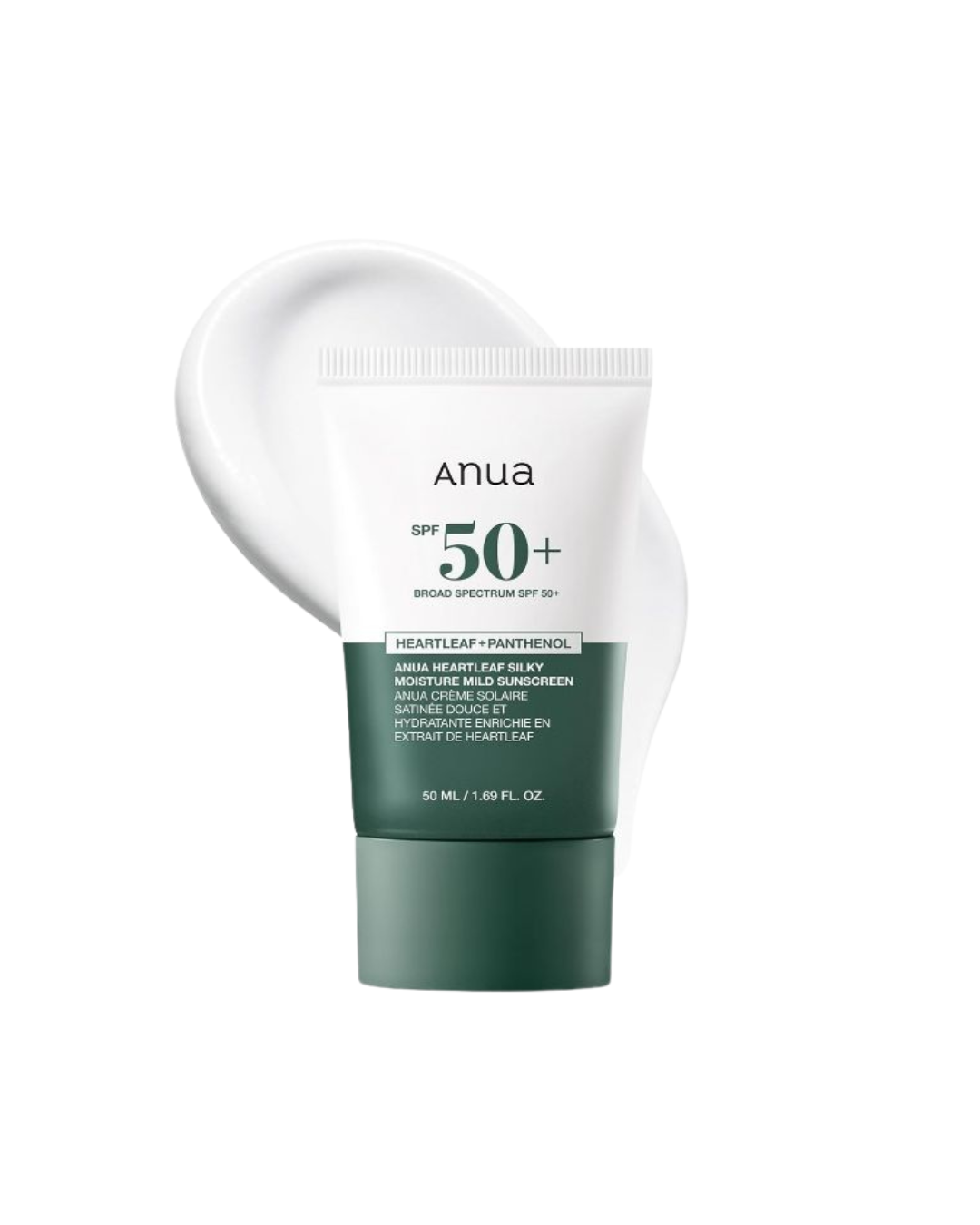 Anua Heartleaf Silky Moisture Mild Sunscreen