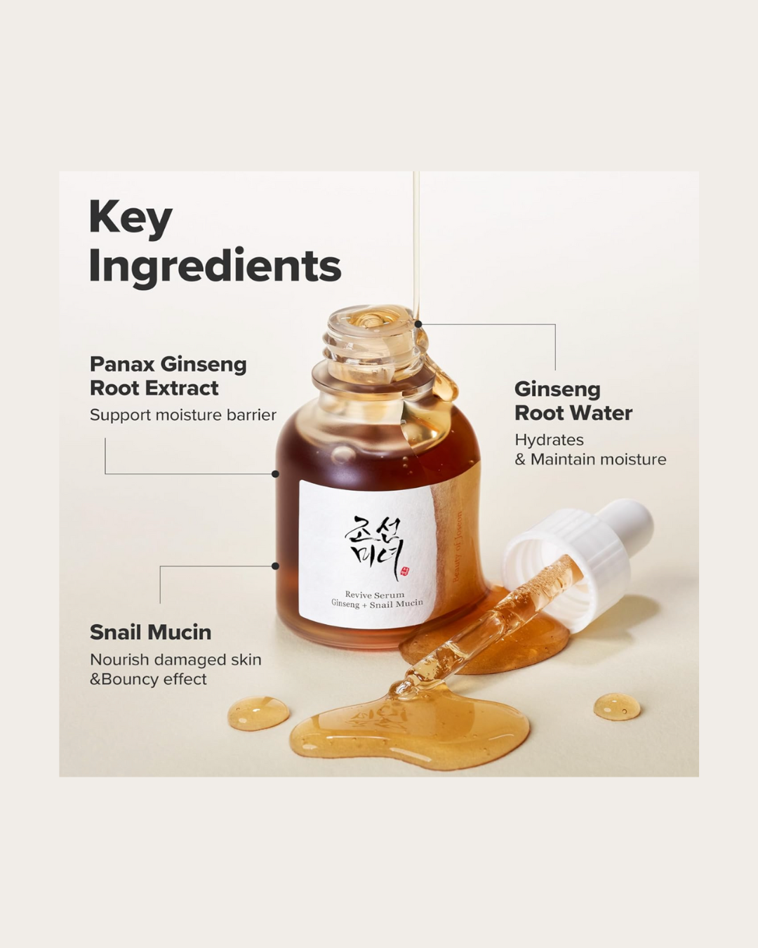 Beauty of Joseon Revive Serum: Ginseng +Snail mucin