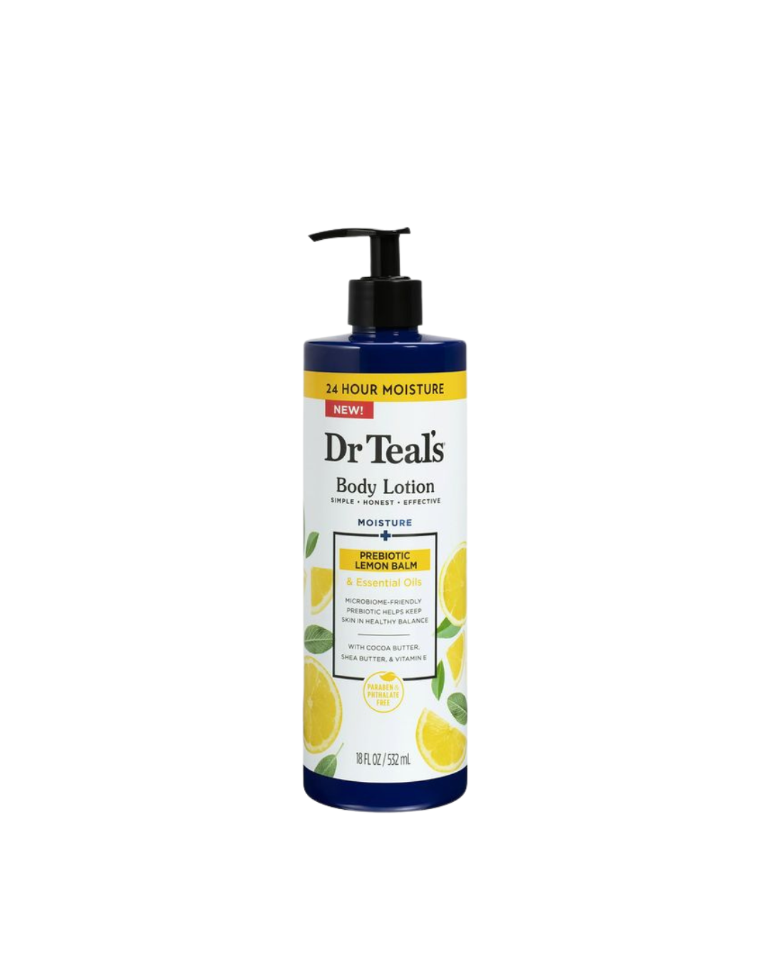 Dr teals Body Lotion with Prebiotic Lemon Balm & Essential Oils