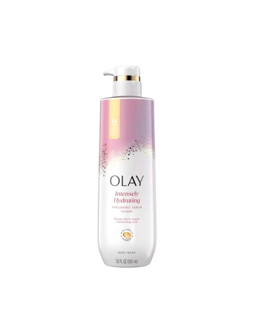 Olay Intensely Hydrating Body Wash with Hyaluronic Serum Complex
