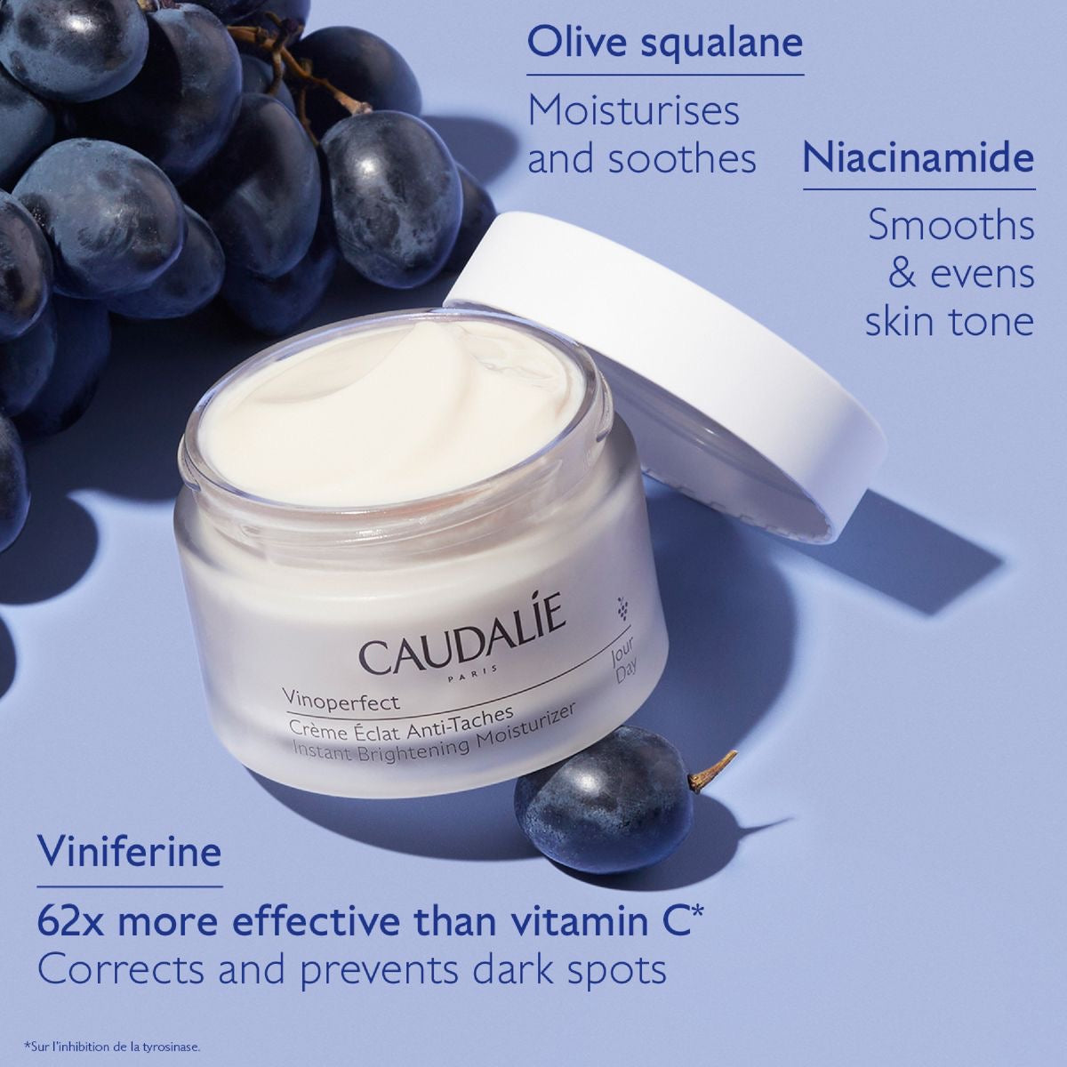 Caudalíe Vinoperfect Dark Spot Niacinamide Moisturizer