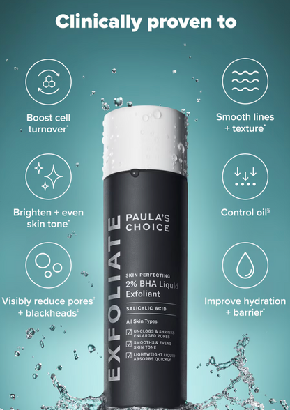 Paula’s Choice 2% BHA Liquid Exfoliant 30ml