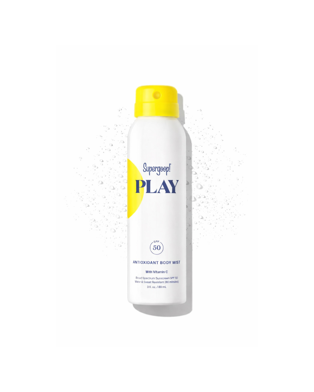 Supergoop Play Antioxidant Body Mist SPF 50 with Vitamin C (177ml)