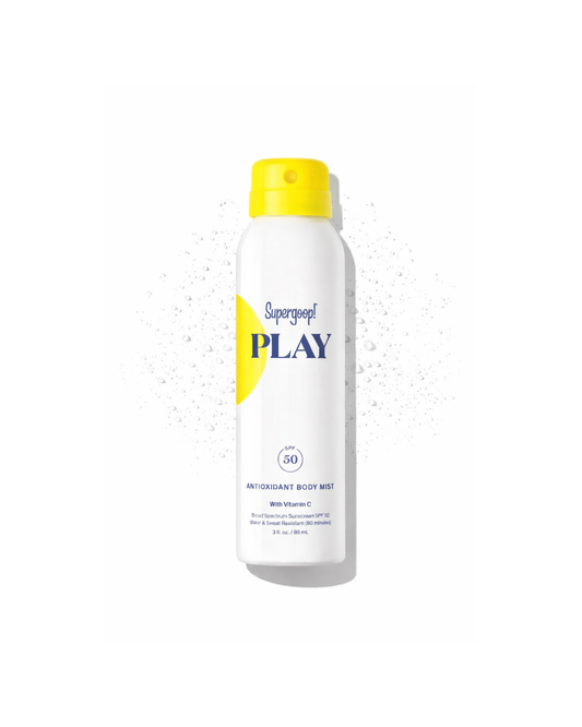 Supergoop Play Antioxidant Body Mist SPF 50 with Vitamin C (177ml)