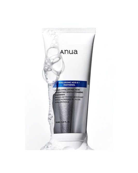 Anua 8 Hyaluronic Acid Hydrating Gentle Foaming Cleanser