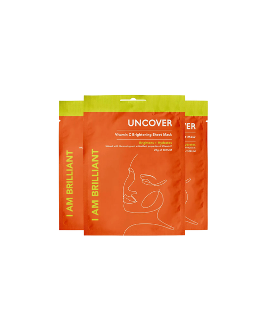 Uncover I Am Brilliant Vitamin C Brightening Sheet Mask