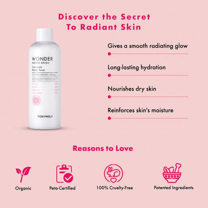 TonyMoly Wonder Ceramide Mochi Toner (500ml)